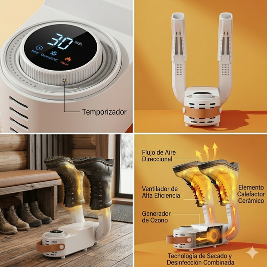 Secador Eléctrico de Zapatillas